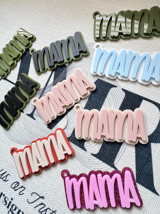 Mama Keychain/Bag Tag