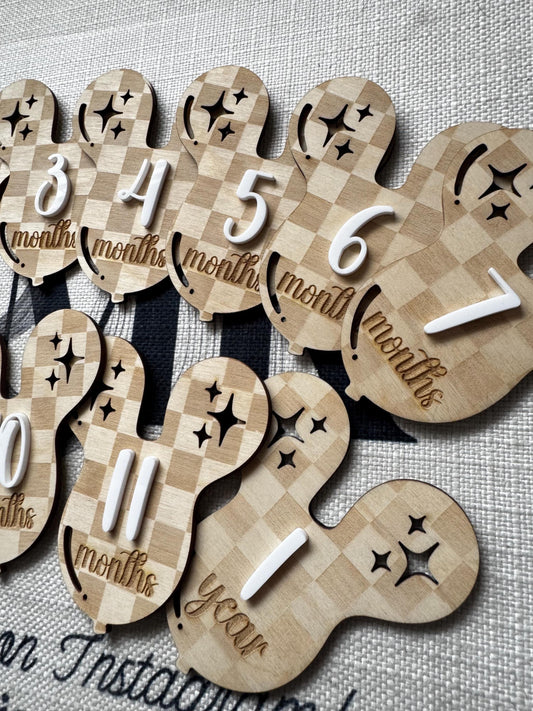 Balloon Mouse Inspired Baby Milestones