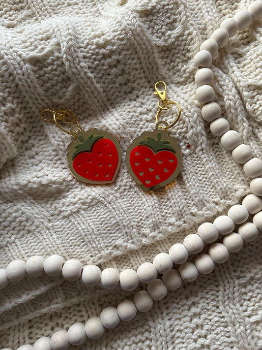 Strawberry Keychain