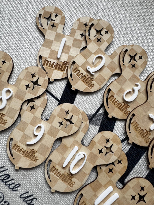 Balloon Mouse Inspired Baby Milestones