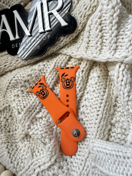 Spooky Pumpkin Watch Band 42/44/45