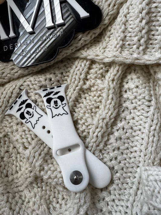 Spooky Ghost Watch Band 38/40/41