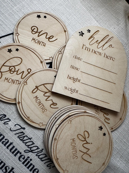 Baby Milestones Twinkle Little Star