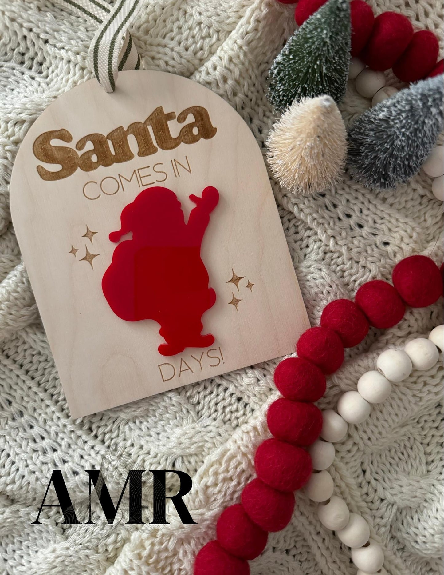 Christmas Countdown/door hanger