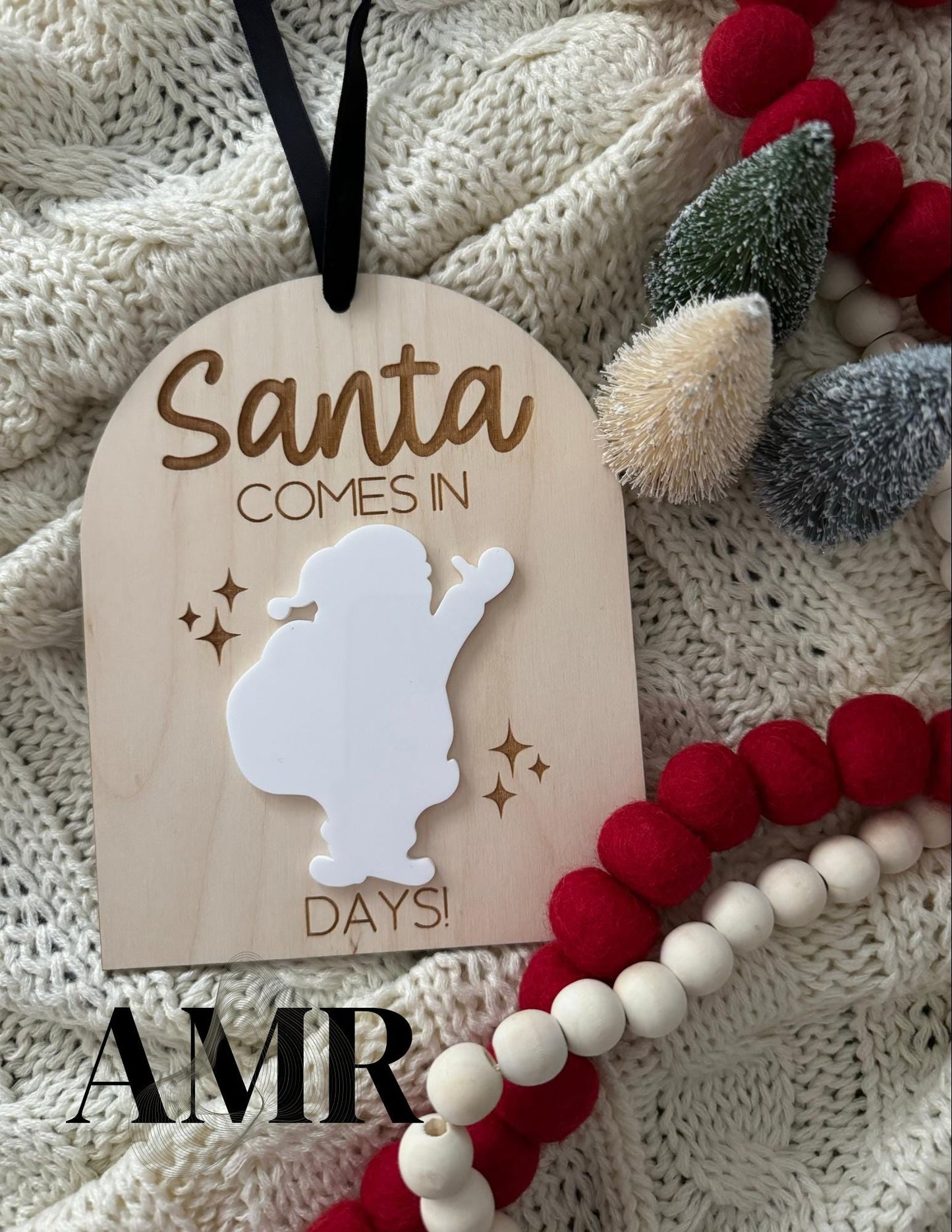 Christmas Countdown/door hanger