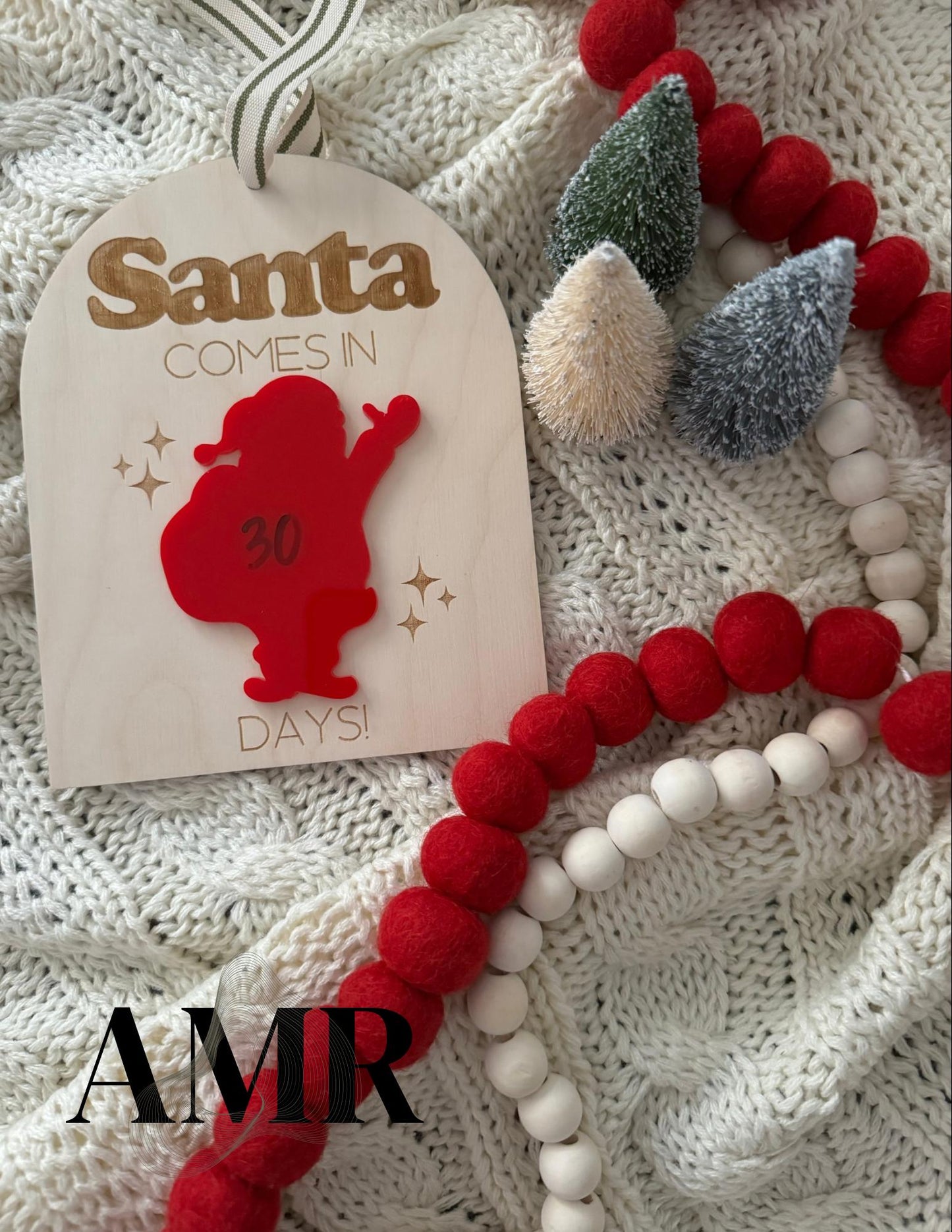 Christmas Countdown/door hanger