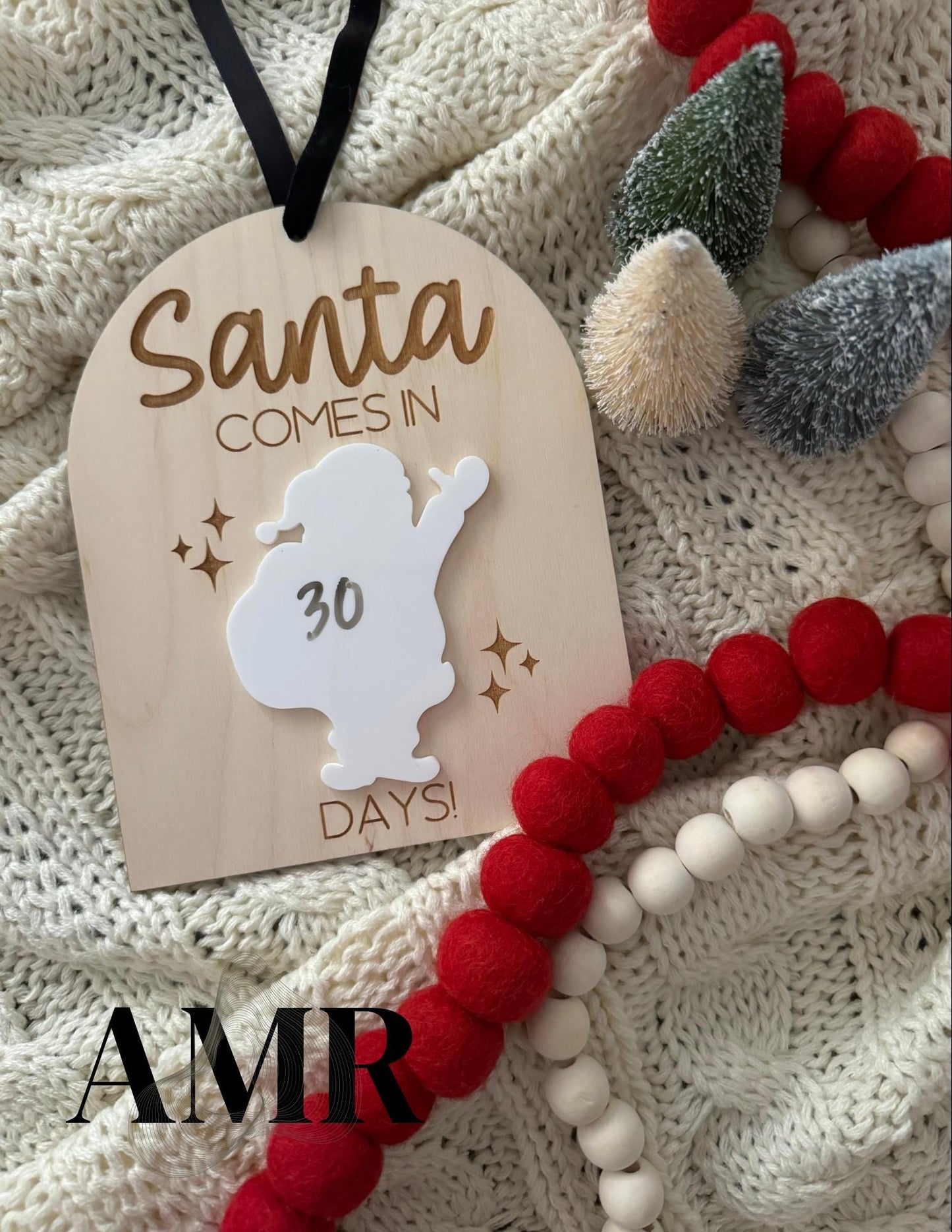 Christmas Countdown/door hanger